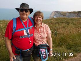Wandelvakantie Normandie  juli 2016