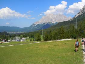 Wandelvakantie Lermoos Tirol  juli 2012